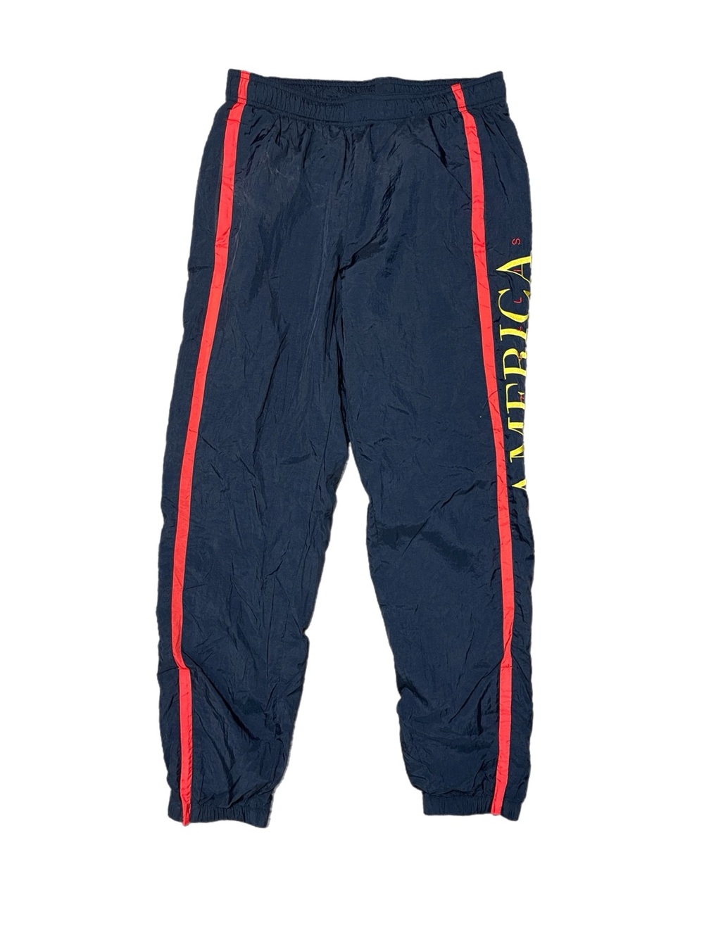 America Perry Ellis Embroidered Windbreaker Sweatpants - Picture 1 of 8